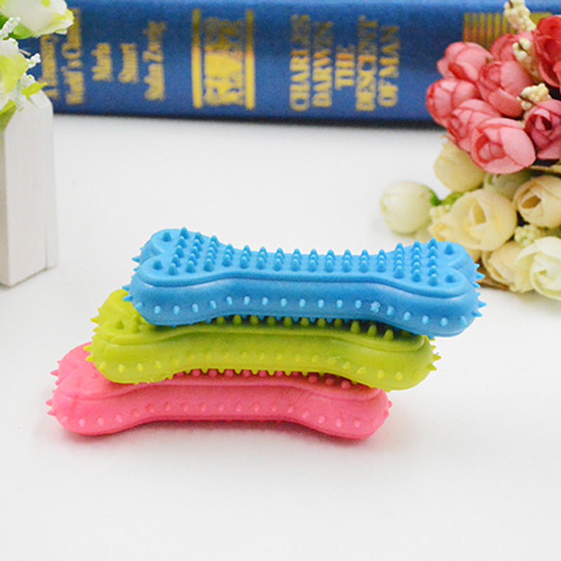 Pet Teeth Cleaning Soft Rubber Toy